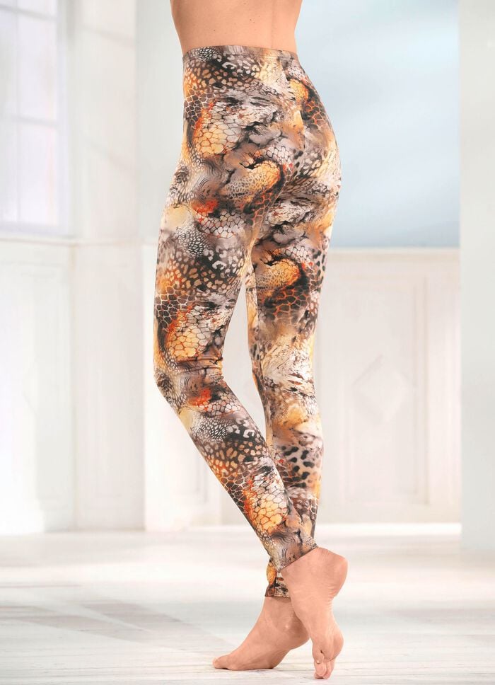 Laurina Leggings mit farbbrillantem Digitaldruck 
