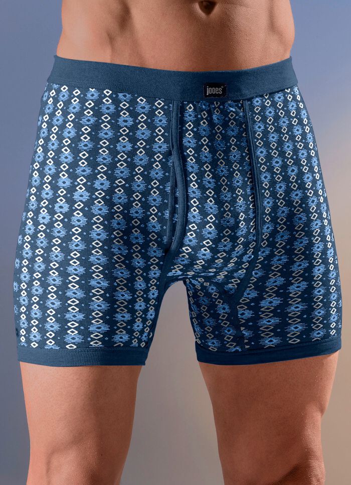 Viererpack Unterhosen, allover dessiniert 