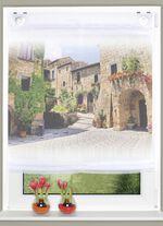 Raffrollo mit Toskana Motiv 