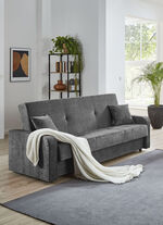 Schlafsofa mit Bettkasten ANTHRAZIT