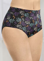 Viererpack Slips mit buntem Druckdessin 