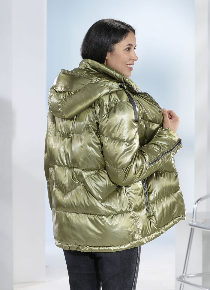 Funktionsjacke im Puffer-Style 