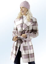 Kurzmantel mit G&uuml;rtel 