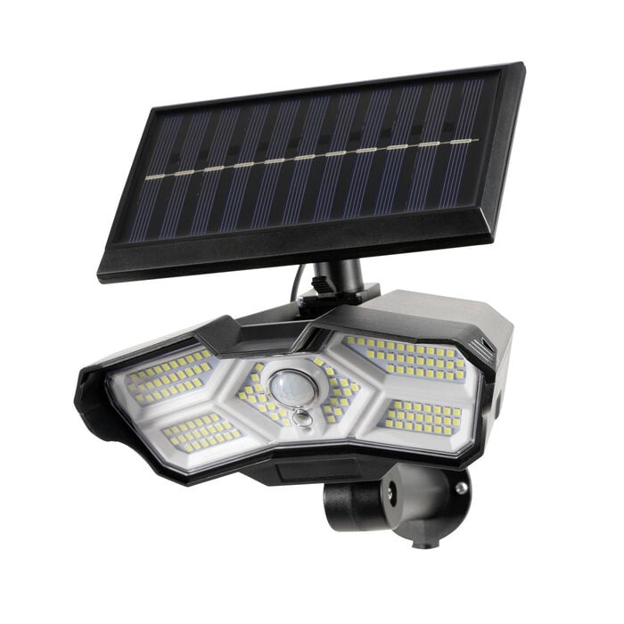 LED-Solarstrahler mit Bewegungsmelder 