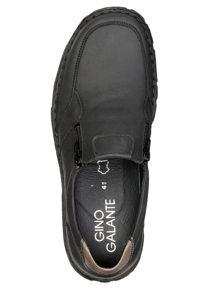 GINO GALANTE, klassische Herren-Slipper, mit herausnehmbarem Fu&szlig;bett 