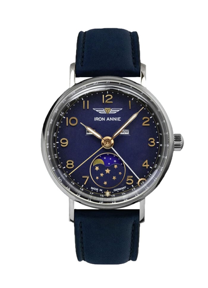 IRON ANNIE Amazonas, Damenuhr mit Mondphase 
