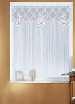 Fadenstore mit Bordüre 