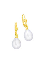 Ohrringe mit Süßwasser-Zuchtperlen 