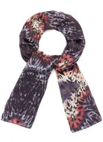 Schal mit Fantasiedessin 