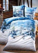 Bettw&auml;sche in b&uuml;gelleichter Biber-Qualit&auml;t 