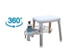 Stabiler Dusch-und Badehocker 