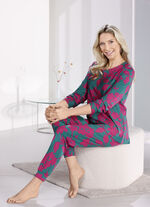 Schlafanzug mit Bündchenabschlüssen  