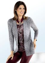 Shirt in Jackenoptik in 3 Farben GRAU