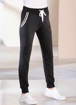 Freizeithose mit Dehnbund  SCHWARZ