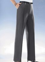 Komforthose mit Dehnbundeinsätzen in 6 Farben ANTHRAZIT MEL.