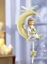 Aufhänger aus hochwertigem Porzellan BUNT