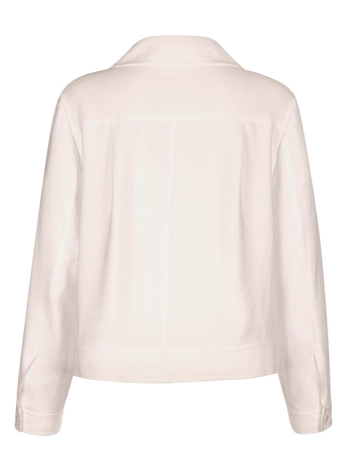 Blazer in Leinen-Optik 