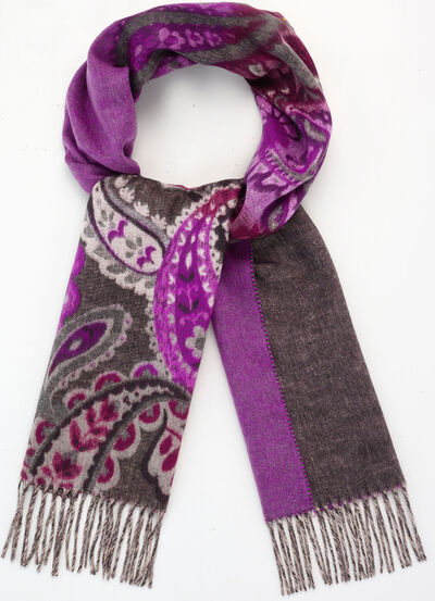 Schal mit Paisleydessin 