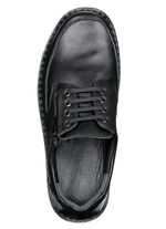 GINO GALANTE, klassische Herren-Schnürschuhe, mit herausnehmbarem Fußbett SCHWARZ