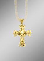 Modischer Kreuz-Anh&auml;nger 