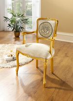 Armlehnenstuhl mit Federkernpolsterung 