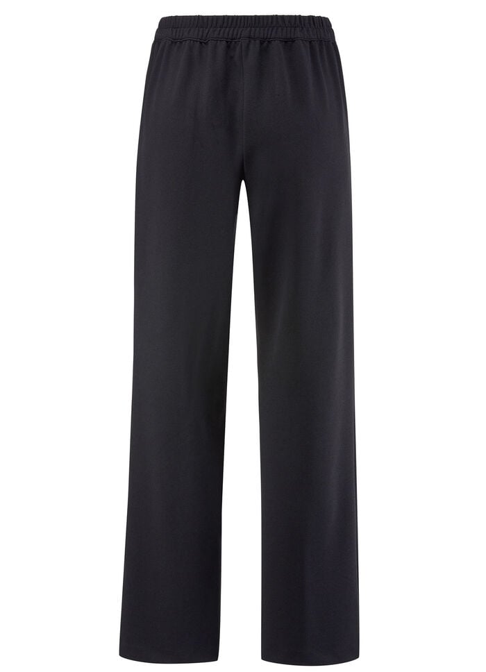 Hose in modischer Weite SCHWARZ
