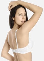 Sassa B&uuml;gel-BH mit elastischer Spitze WEISS