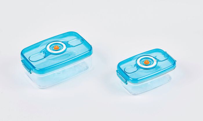 Zubeh&ouml;r f&uuml;r PowerXL Duo NutriSealer Vakuumierer GRAU-BLAU