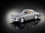 Mercedes-Benz 300SL als Metallspritzgussmodell 