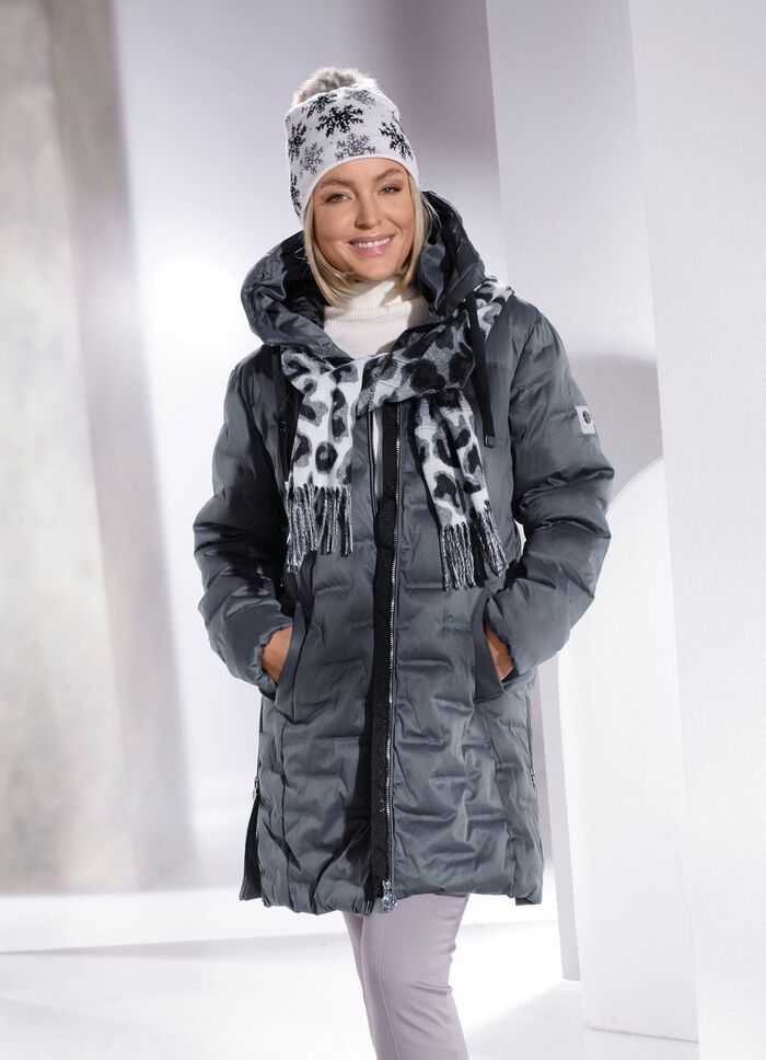 Funktions-Kurzmantel in 2 Farben ANTHRAZIT