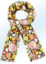 Schal mit farbenfrohem Dessin 