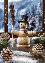 R&auml;ucherm&auml;nnchen in Handarbeit aus dem Erzgebirge NATUR