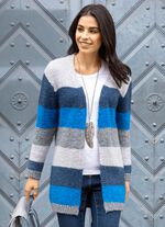Strickjacke in Color-Blocking 