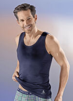 Dreierpack Achselshirts, uni 