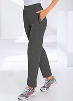 Freizeithose in 3 Farben ANTHRAZIT MELIERT