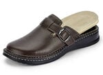 Mubb, bequeme Herren-Clogs, Weite H, mit herausnehmbarem Fußbett MOKKA