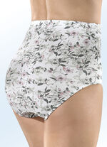 Viererpack Slips mit Floraldessin 