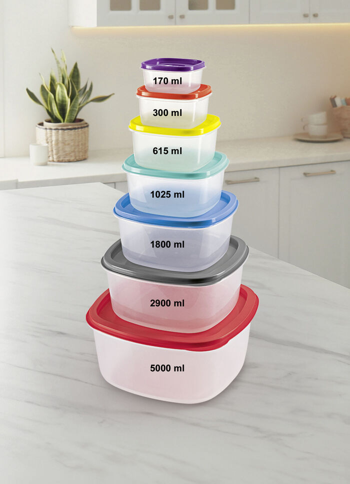 Frischhaltedosen-Set, 28-teilig 