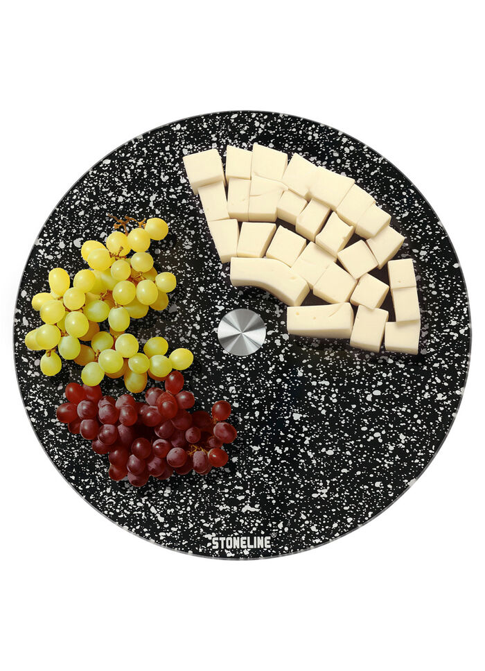 STONELINE® Servierplatte aus bruchsicherem Glas 
