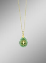 Anhänger mit echt Aventurin 