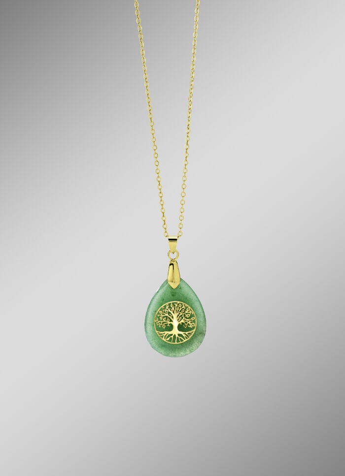 Anhänger mit echt Aventurin 