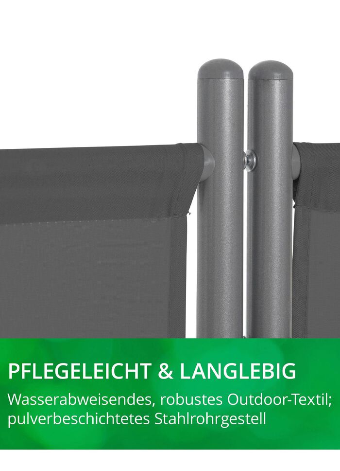 Standfeste Stellwand, 3-teilig 