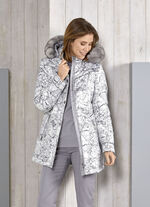Funktionsjacke mit Fantasiedessin 