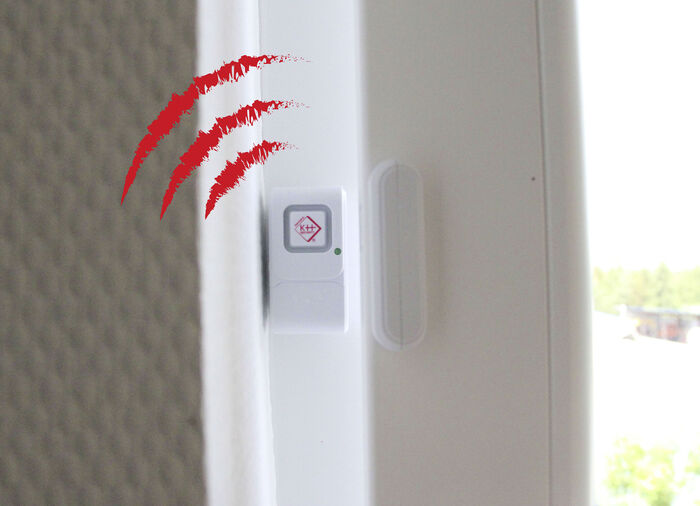 T&uuml;r-/Fensteralarm im 2er-Set 
