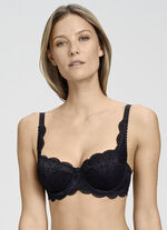 Susa Push-up Dirndl-BH f&uuml;r ein traumhaftes Dekolett&eacute; SCHWARZ