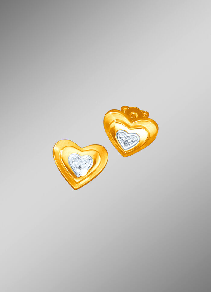 Ohrstecker mit Diamanten 