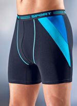 Viererpack Pants, uni mit Eins&auml;tzen und Ziern&auml;hten 