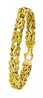 Königsketten-Armband aus Gold 