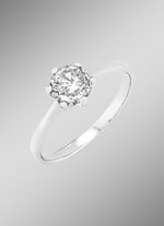 Fabelhafter Solitär-Damenring mit Brillant 