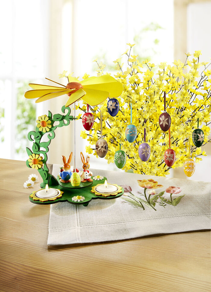 Handgeschnitzte Ei-H&auml;nger, 10er-Set 